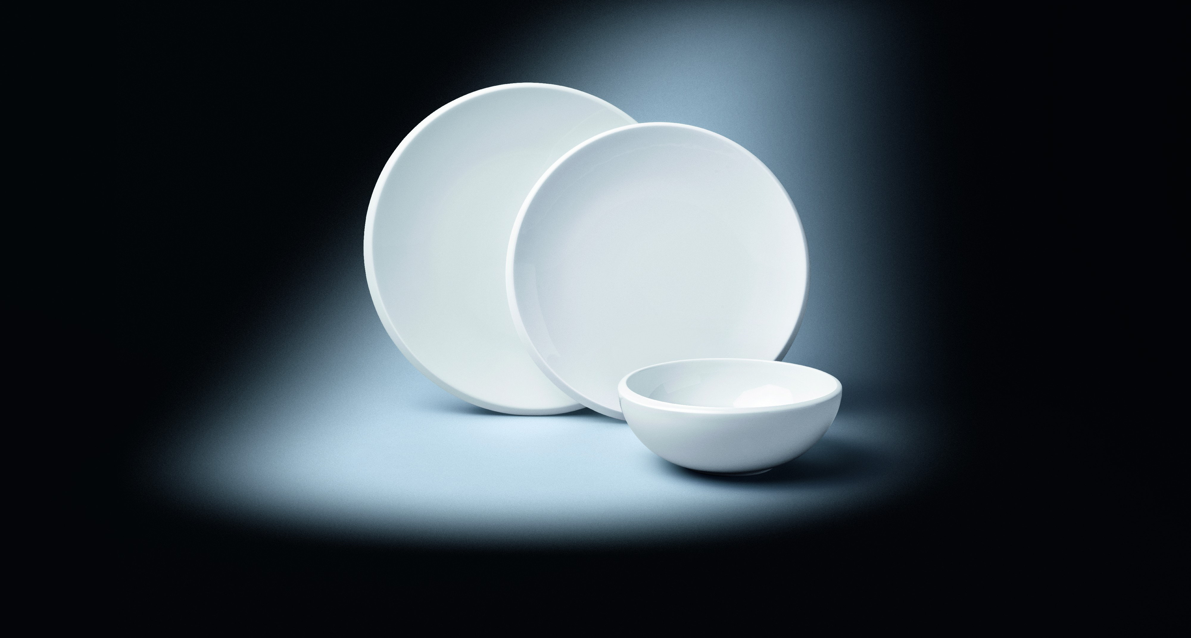 Villeroy & Boch NewMoon 12 Piece Dinnerware Set, Service for Villeroy & Boch NewMoon 12 Piece Dinnerware Set, Service for
